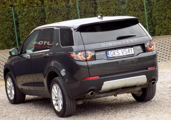 Land Rover Discovery Sport cena 75999 przebieg: 229999, rok produkcji 2018 z Paczków małe 667